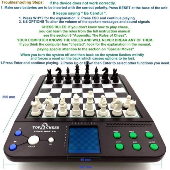 Chess Electronic Chess Set | Chess Sets for Adults | Chess Set for Kids - Picture 5 of 7